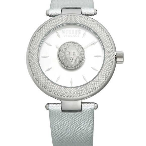 Versace White Metallic Versus 40mm Watch!